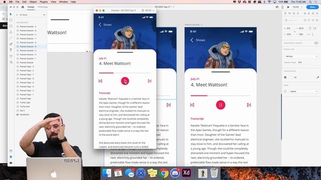 Adobe XD Daily Creative Challenge #03 - Auto Animate | Adobe Creative Cloud смотреть онлайн