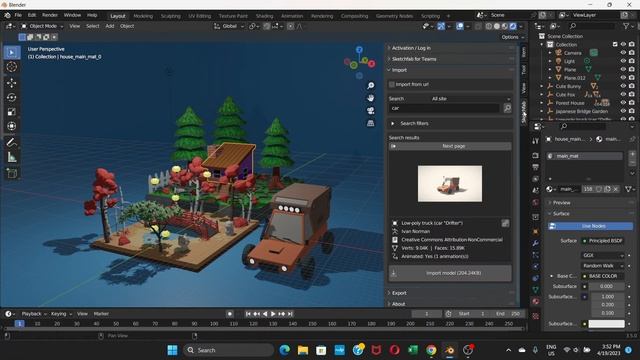 How to create awesome scenes in Blender using Sketchfab смотреть онлайн