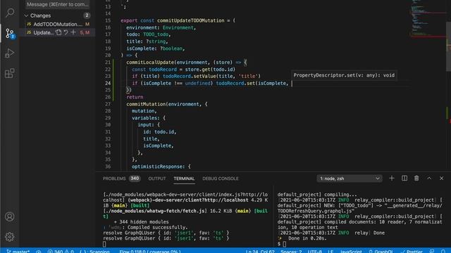 Build A TODO App with Relay 14 - commit only local update | JSer - Learning Relay смотреть онлайн
