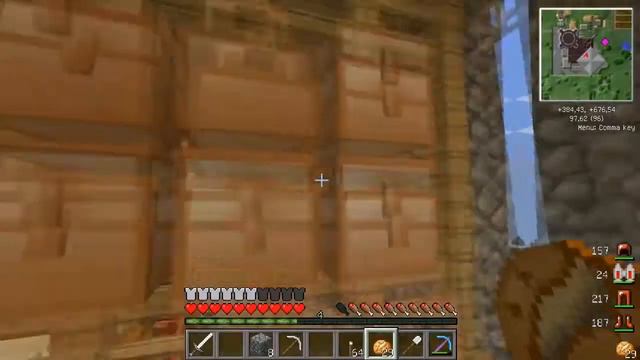 Minecraft Жара #66 Портальная комната смотреть онлайн