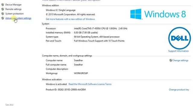 How To Set the Environment Variable for Java In Window 8.1 Platform смотреть онлайн