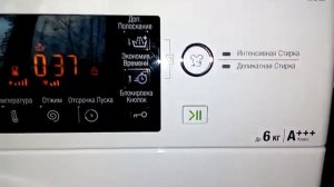 Так работает стиралка Хотпоинт Аристон 603к
