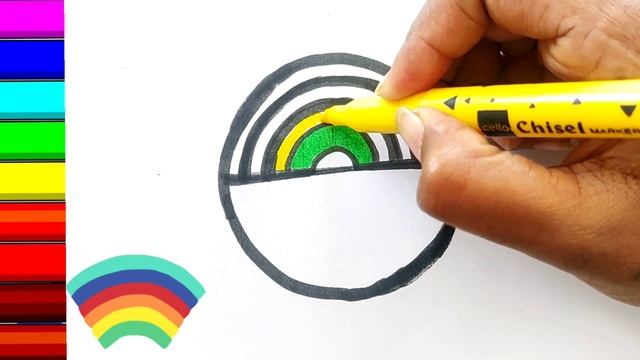 How to draw shapes for children / Как рисовать фигуры для детей / बच्चों के लिए आकृतियाँ कैसे बनाएं смотреть онлайн