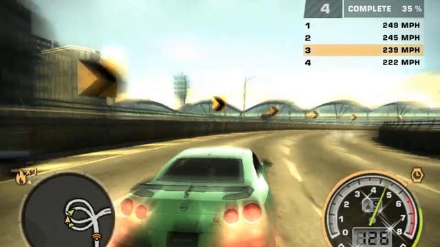 NISSAN GTR R35 MOD INSTALLED IN NFS MOST WANTED (2005) ---- NFS MOST WANTED GAMEPLAY #nfsmostwanted