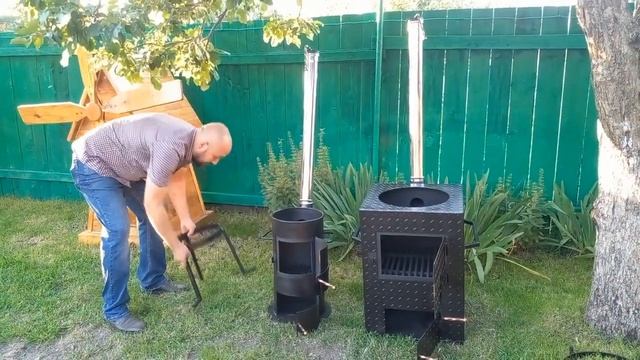 Обзор. Таган. Печь под казан. Мангал. #мангал #печьдляказана #подставкаподказан #таган смотреть онлайн