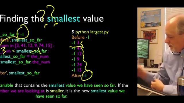 Getting Started with Python -18- Largest and Smallest смотреть онлайн