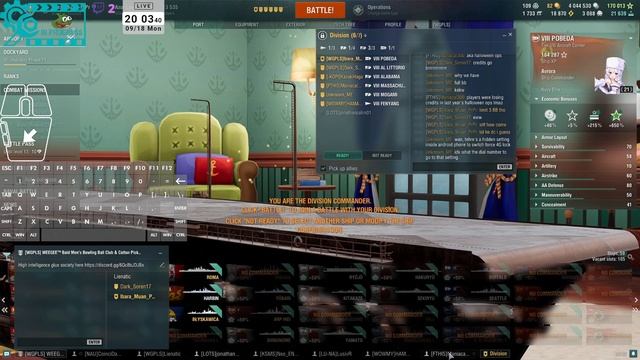 World of Warships 12.8 | 18th Sep 2023 stream смотреть онлайн