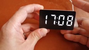 Светодиодные часы-будильник с измерением температуры OS-001 с Али. Настройка, управление, тесты.