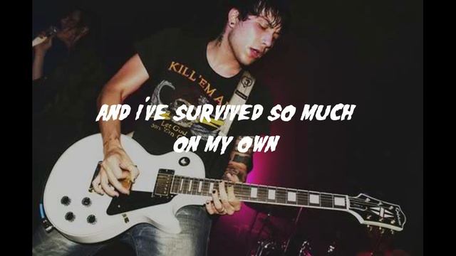 Frank Iero And The Future Violents - Ode To Destruction (lyrics) смотреть онлайн