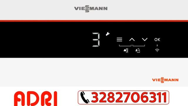 Prima messa in funzione tramite display a caldaie a condensazione Viessmann Vitodens serie 100E-050 смотреть онлайн