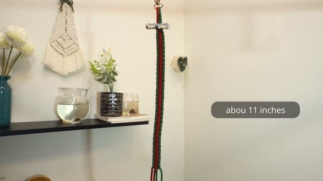 Macrame Wristlet Keyring Tutorial| Easiest Macrame for beginners | Step by step tutorial смотреть онлайн