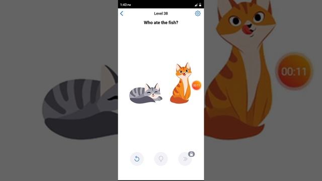 Easy game level 38 Who ate the fish? Walkthrough смотреть онлайн