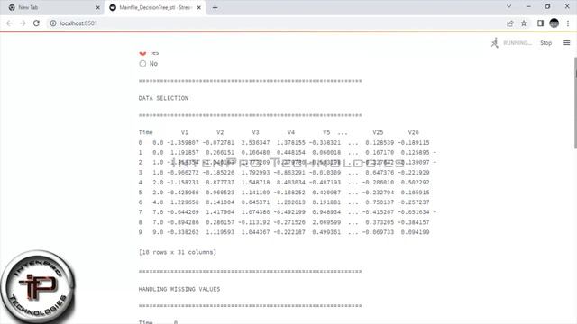**Streamlit Web Application** - Credit Card Fraud Detection Using Decision Tree Algorithm In PYTHON смотреть онлайн