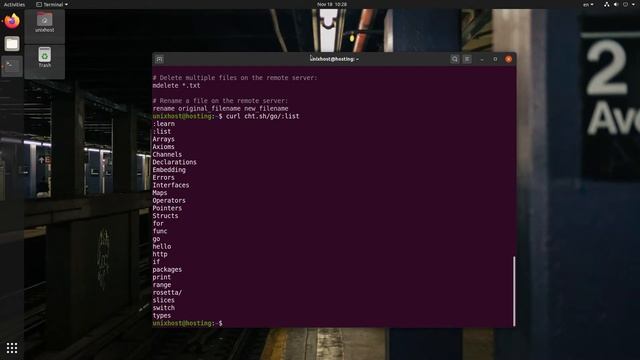 Linux шпаргалка + 56 языков программирование и поиск по Stack Overflow | cheat.sh | UnixHost смотреть онлайн