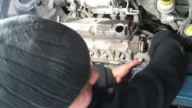 Снятие головки блока на Сенсе за пол часа смотреть онлайн