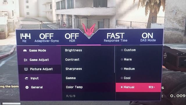 LG 24GN60R-B Setting FOR CS:GO 144Hz смотреть онлайн