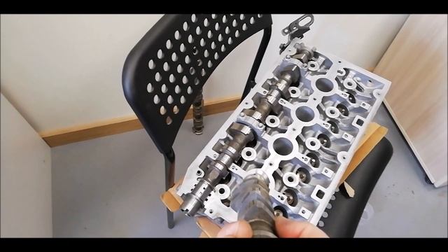 Сборка, ГБЦ A16XER Шевроле Авео. Часть 1. смотреть онлайн
