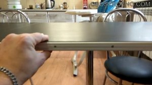 Обеденный СТОЛ ИЗ КЕРАМОГРАНИТА и фанеры/ Как сделать мебель своими руками