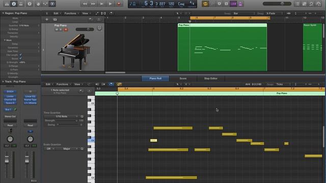 Logic Pro X - Video Tutorial 34 - MIDI Quantization pt. 3 - Q-Strength, Q-Range, Q-Flam смотреть онлайн