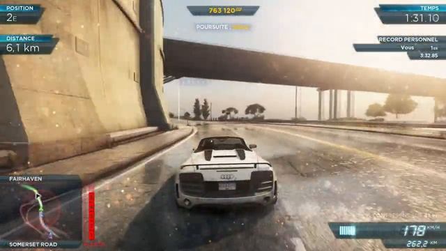 Audi R8 vs Bugatti Veyron // Need For Speed Most Wanted // HD // смотреть онлайн