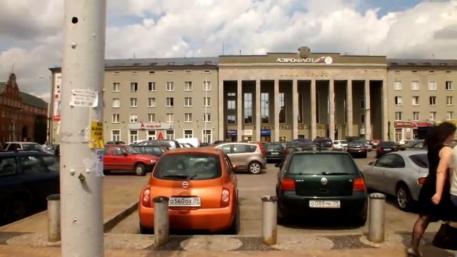 Калининград Через площадь Победы на Советский пр-кт
