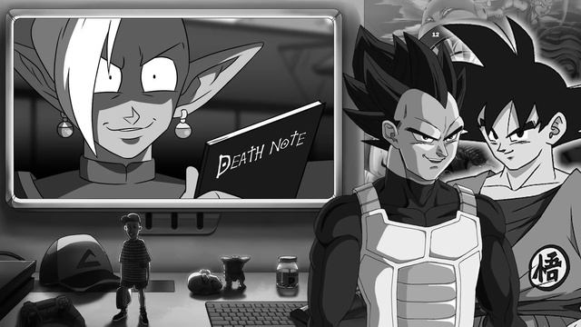 Vegeta And Goku React To ZAMASU'S DEATH NOTE