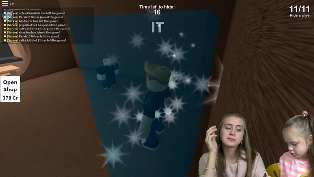 Играем в ПРЯТКИ ROBLOX Hide And Seek Кто ЛУЧШЕ СПРЯЧЕТСЯ Новые приключения смотреть онлайн