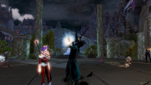 Guild Wars 2 - Ghostly Outfit + Ghostly Infusion + Teal Gem смотреть онлайн