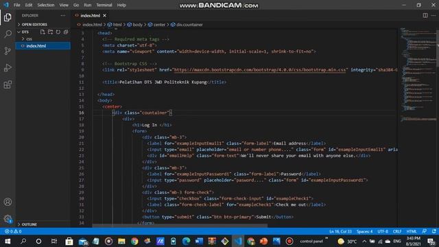 Membuat Radio Button dan Button ChoiceMembuat Check Box dan Combo Box HTML смотреть онлайн