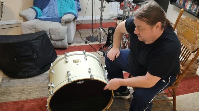 Pearl Session Studio Classic 24 inch bass drum - Antique Ivory смотреть онлайн