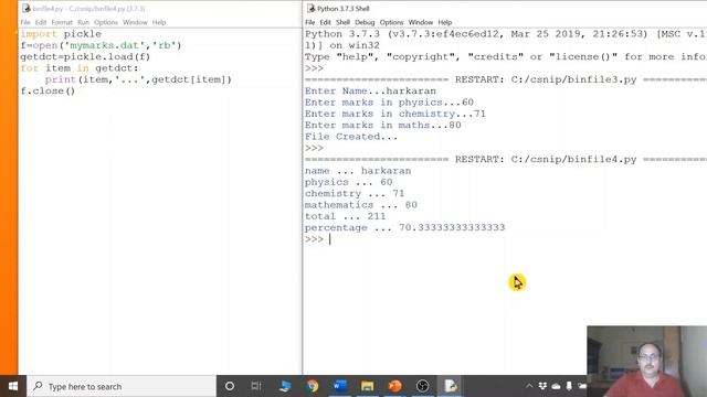 COMPUTER SCIENCE FOR XII – 20 ✔ (Binary File: Writing/Reading- Part Second) смотреть онлайн