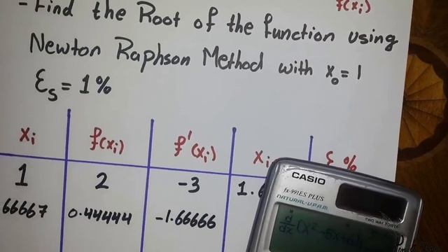 Open Methods | Newton-Raphson Method | Part 2: Example смотреть онлайн