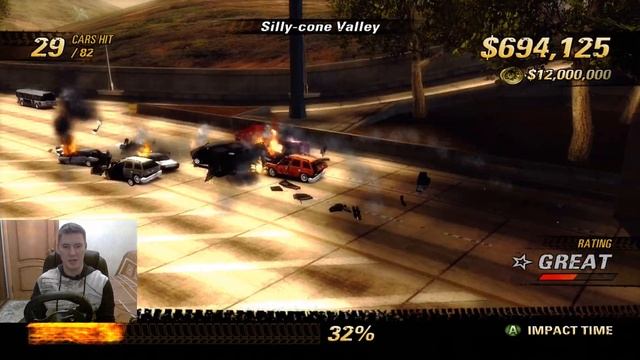 Смотр Burnout Revenge и рассказ о том, что просрали EA в Paradise и нужен ли нам такой ремастер смотреть онлайн