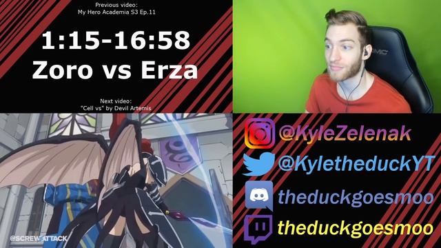 WHAT EVEN IS ONE PIECE?? Reacting to "Zoro vs Erza Death Battle" смотреть онлайн