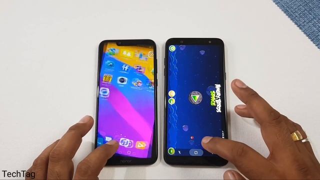 Honor Play vs Samsung Galaxy A6+ Speed Test | Ram Management | Fingerprint | Display & Camera Test смотреть онлайн