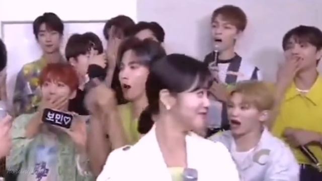 kpop idols (almost) losing their patience because of seventeen being loud смотреть онлайн