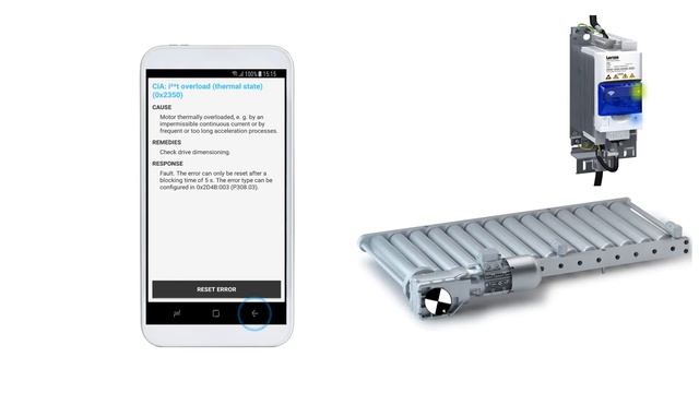 Lenze Smart Keypad App For Inverter I500: Easy Parameter Setting Per Smartphone