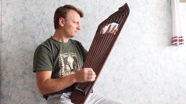 Лировидные гусли, реконструкция XIII в. Новгород. Gusli смотреть онлайн