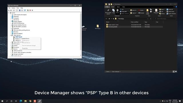 PSP - Setting up Remote Joy Lite plugin (Windows 10) смотреть онлайн
