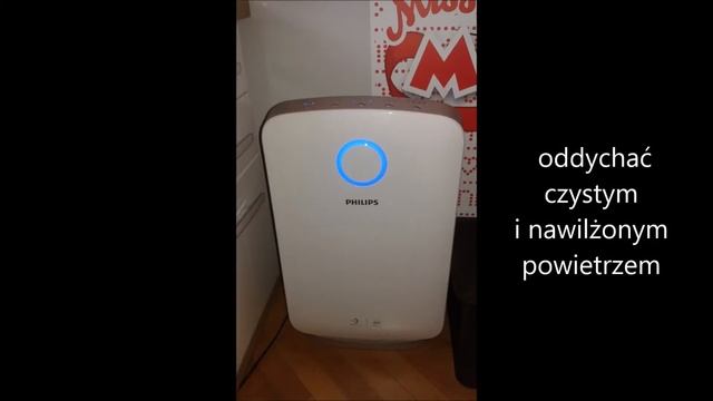 Recenzja oczyszczacza powietrza Philips Combi 2 w 1 AC4080/10 смотреть онлайн