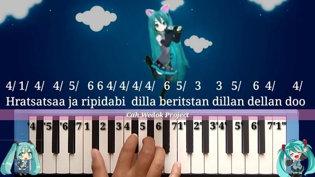 Hatsune Miku -Ievan Polkka not pianika / melodica cover смотреть онлайн
