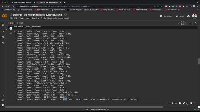 Create Descript-like word scrolling subtitles for free using Python, Moviepy and OpenAI's Whisper смотреть онлайн