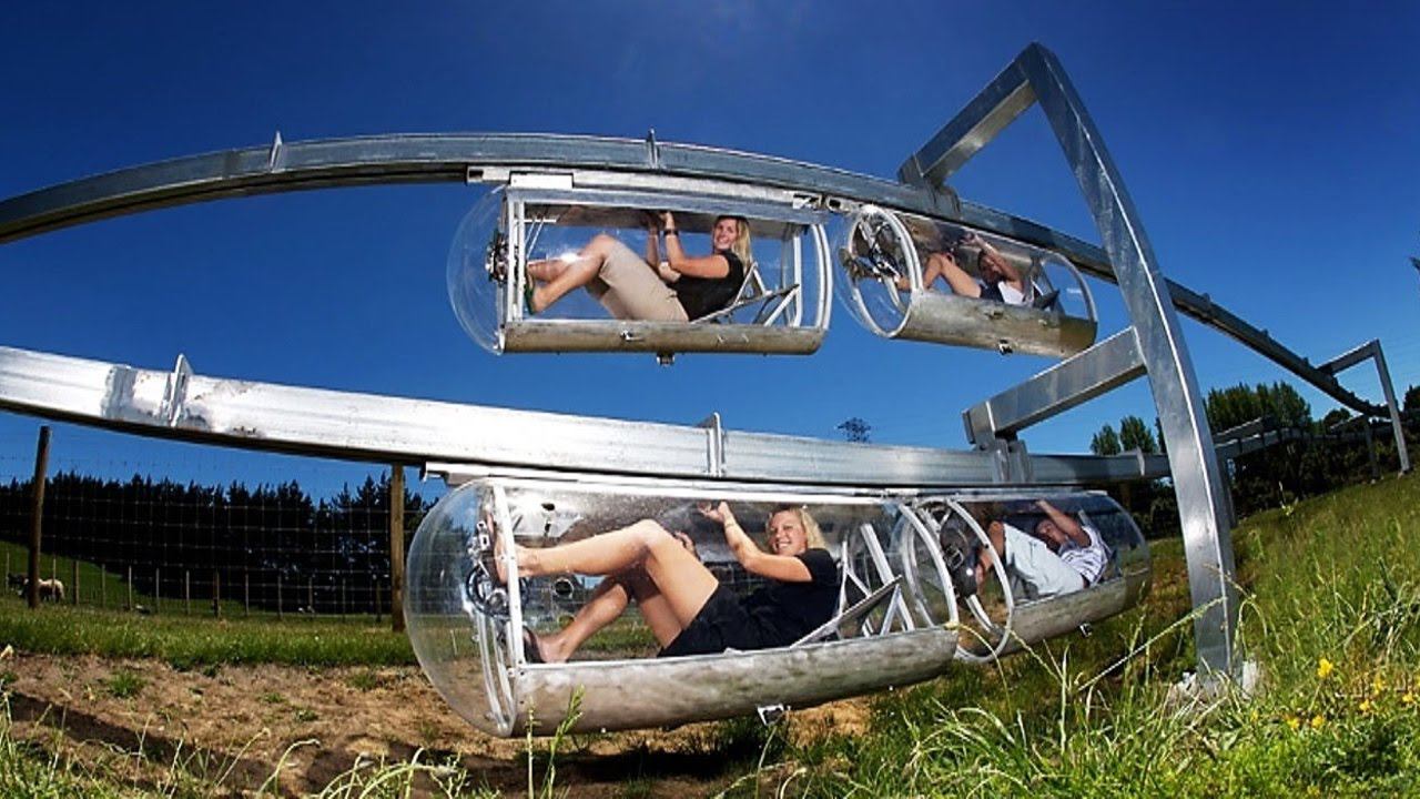 НЕВЕРОЯТНЫЕ МАШИНЫ, РАБОТАЮЩИЕ ПРИ ПОМОЩИ МУСКУЛЬНОЙ ТЯГИ смотреть онлайн