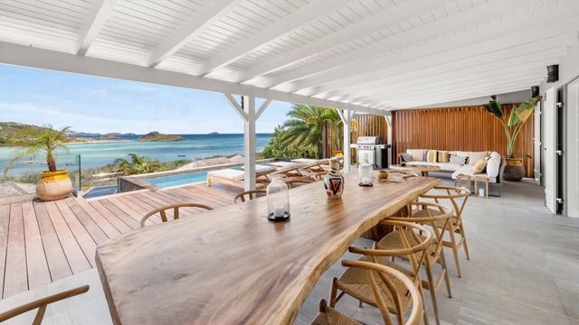 Saint-Barthelemy - Location saisonniere - Villa de luxe - 4 chambres - Piscine - Vue me смотреть онлайн