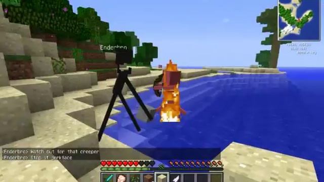 Обзор на мод EnderBRO для Minecraft 1.2.5 (Marmelad)№ 4 смотреть онлайн