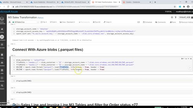 Azure Databricks ETL for M3 Sales смотреть онлайн