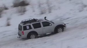 Гонка [Нива vs Nissan Pathfinder vs Patrol] off-road #2/3