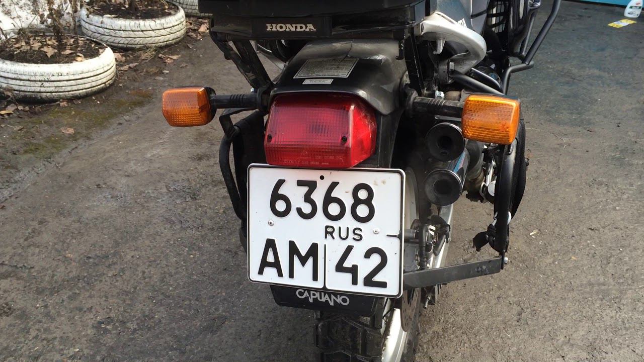 Мой Honda Transalp 600 в 2016году