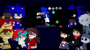 FNF And Sonic Friends React Control Song || Vs Speed.GIF || ( Cyclops DEMO ) || •TheRanitor•