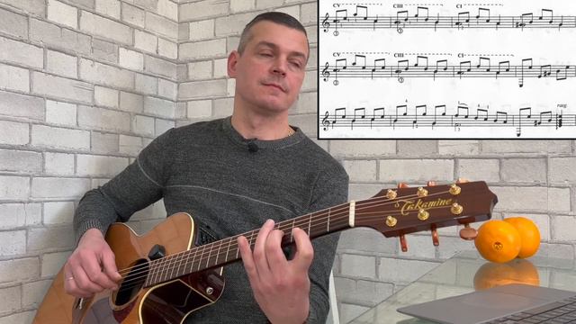 ТЕТРАДЬ ГИТАРИСТА «Boceto Andaluz » Разбор 2 Часть